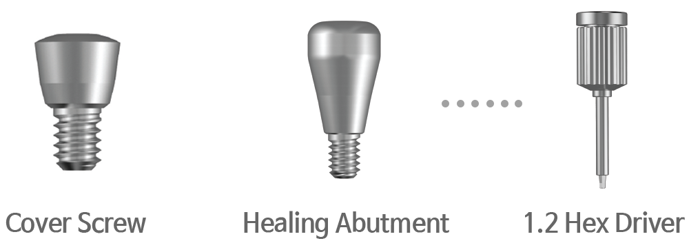 cover_screw/healing abutment/1.2hex driver