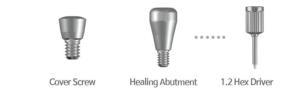 coverscrew healing abutment